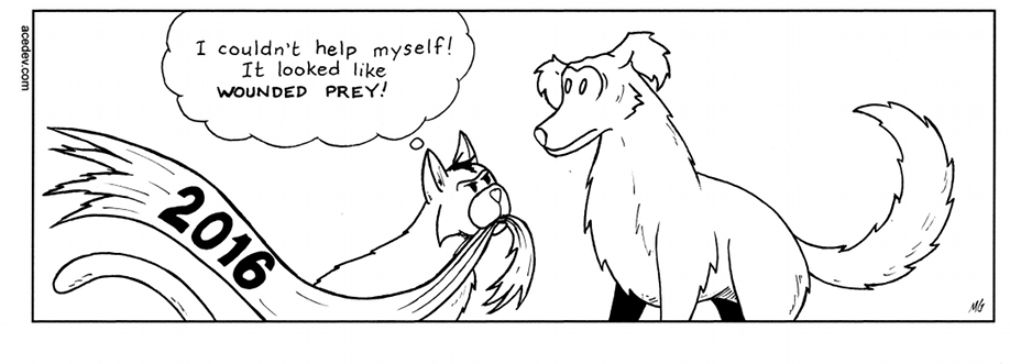 acedev comic, webcomic for Wednesday 28 Dec 2016
